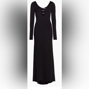 NWT: Alice & Olivia Elegant Black Maxi Dress